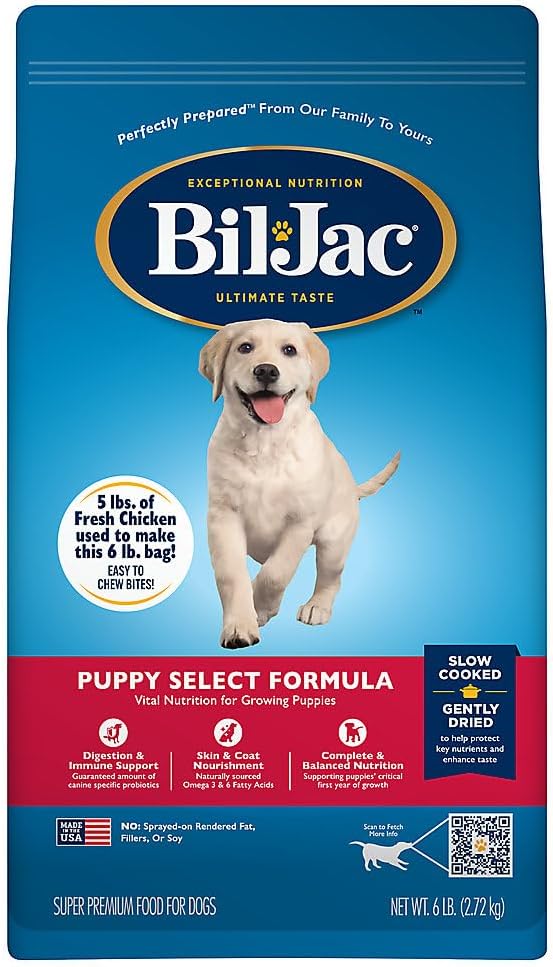 Bil-Jac Puppy Select Formula Dry Dog Food