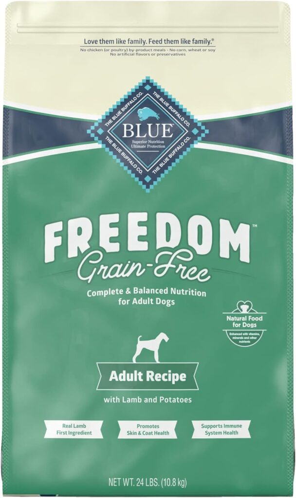Blue Freedom Adult Grain-Free Lamb and Potatoes Recipe Dry Dog Food