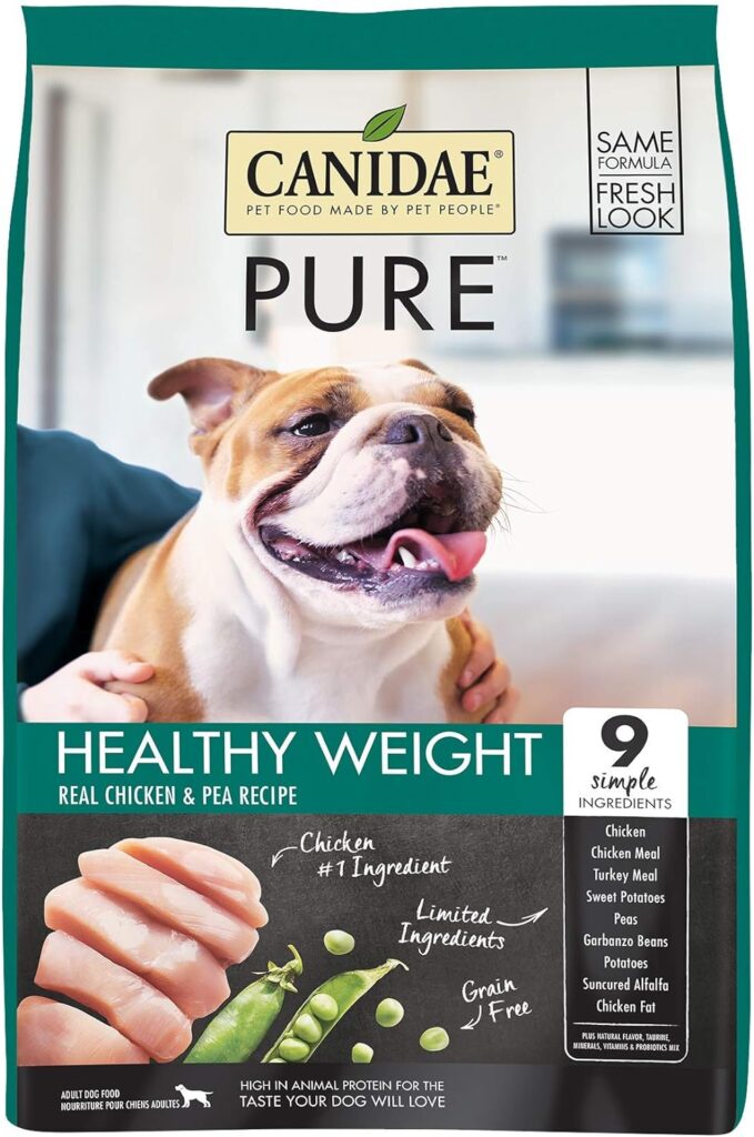 Canidae Pure Grain-Free Healthy Weight Real Chicken & Pea Recipe Dry Dog Food