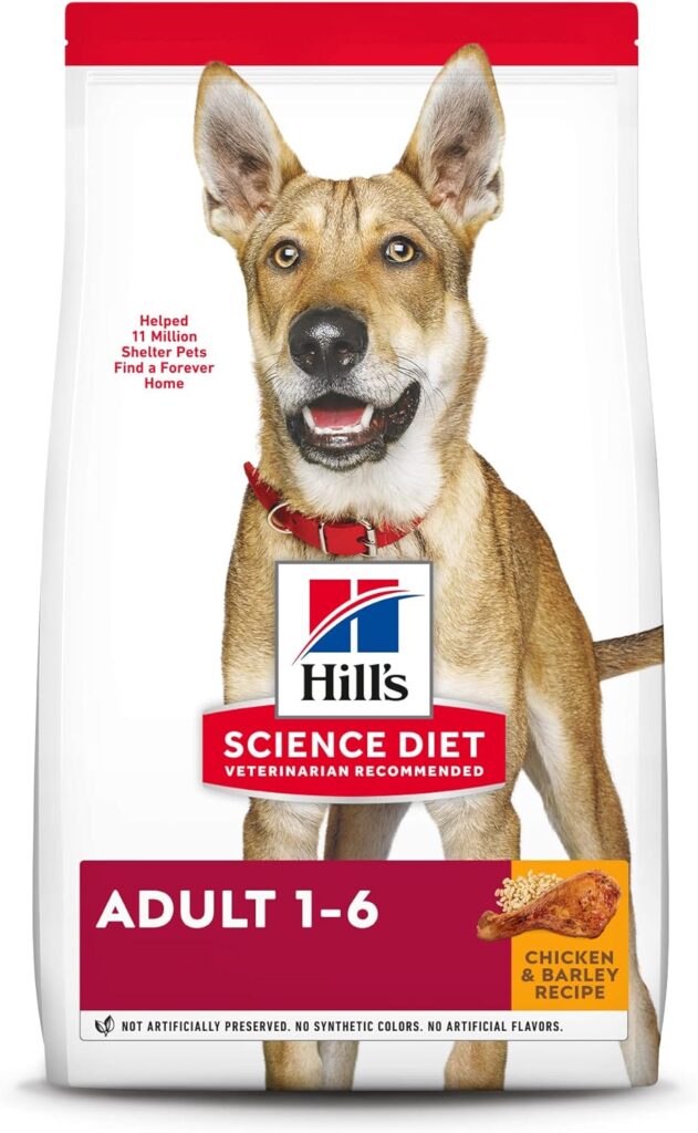 Hill’s Science Diet Adult 1-6 Chicken & Barley Recipe Dry Dog Food