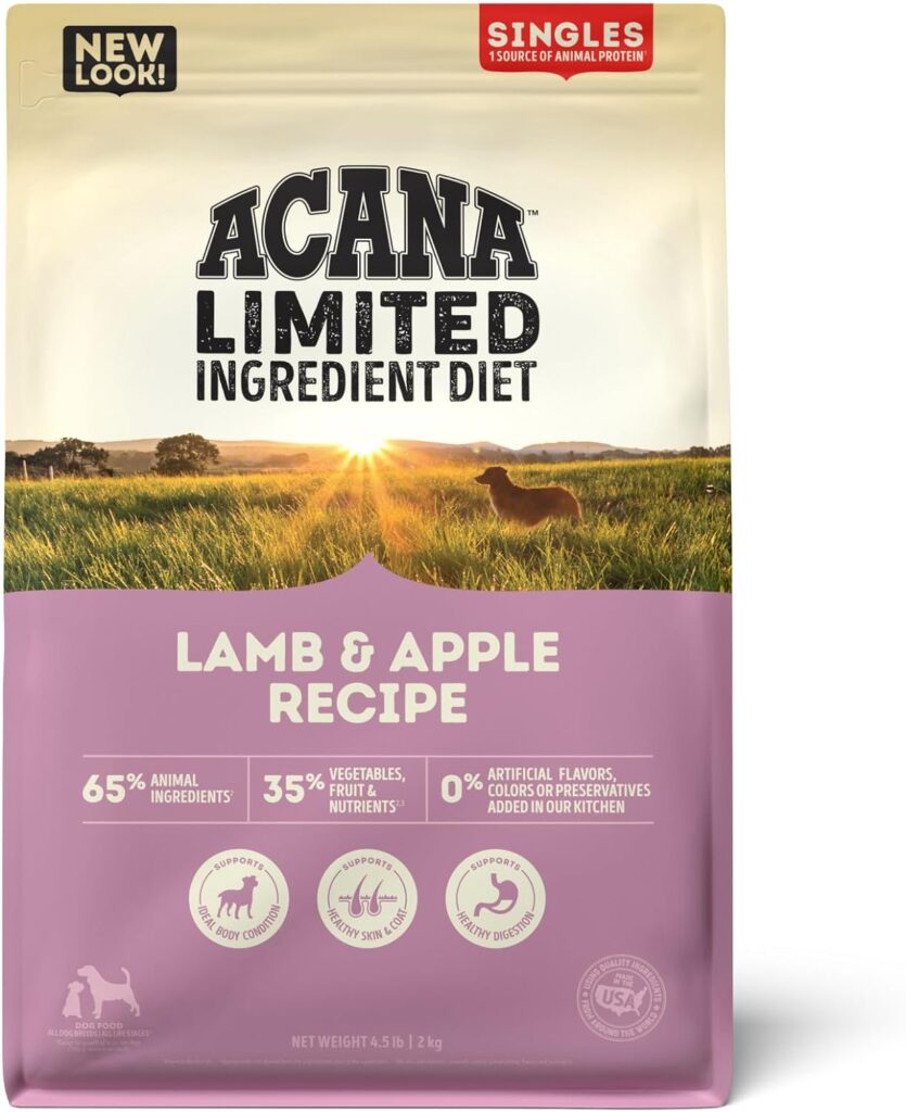 Acana Singles Limited Ingredient Diet Lamb & Apple Recipe Dry Dog Food
