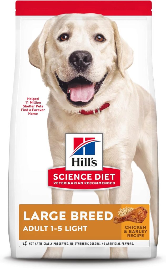 Hill’s Science Diet Adult Large Breed Light with Chicken Meal & Barley Dry Dog Food