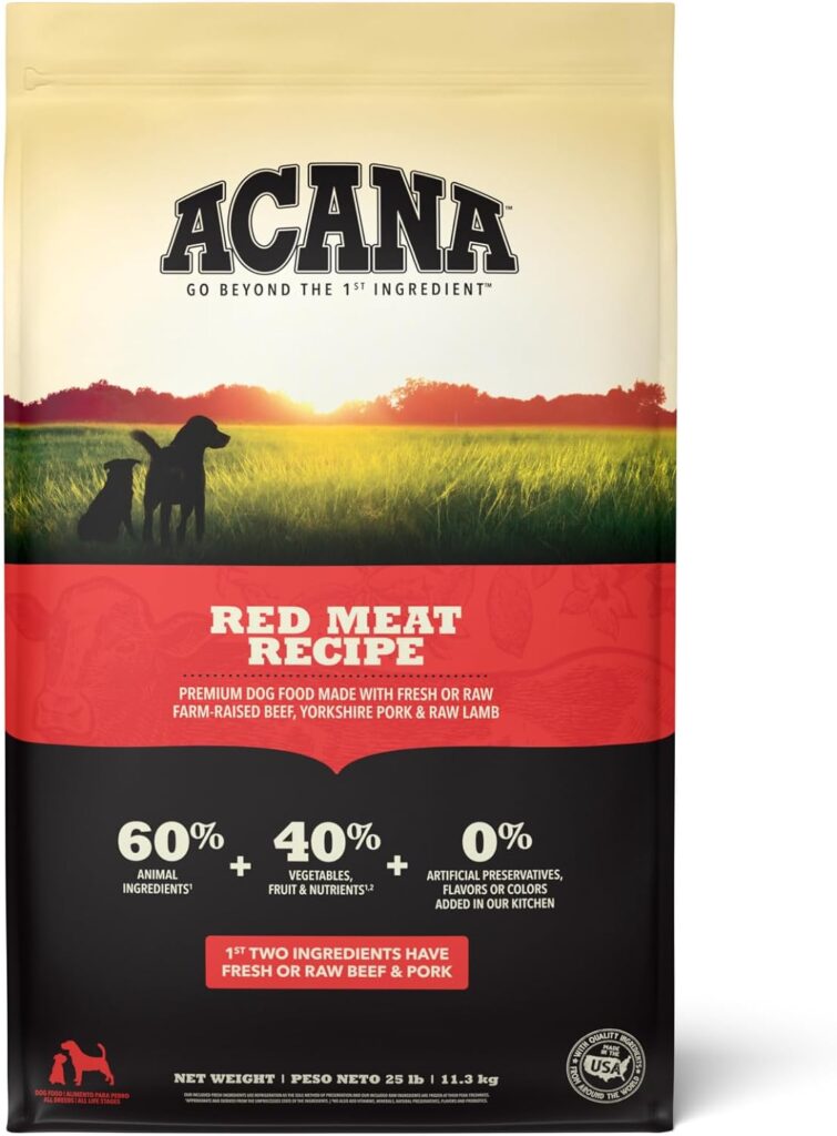 Acana Red Meat Recipe Dry Dog Food