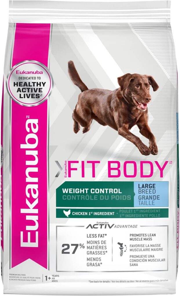 Eukanuba Fit Body Large Breed Weight Control Dry Dog Food