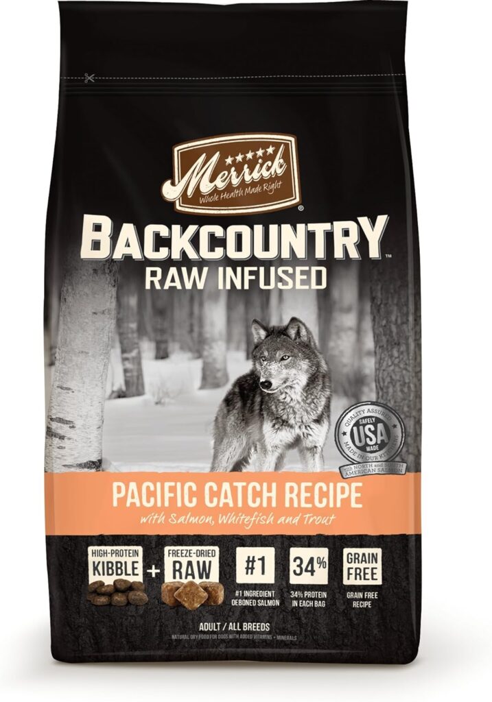 Merrick Backcountry Raw Infused Pacific Catch Recipe Dry Dog Food