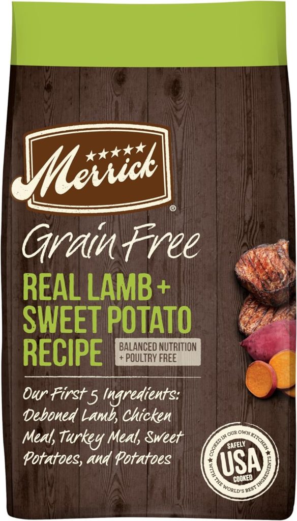 Merrick Grain-Free Real Lamb + Sweet Potato Recipe Dry Dog Food