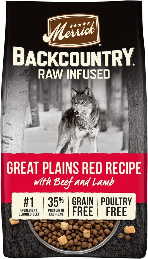 Merrick Backcountry Raw Infused Great Plains Red Recipe Dry Dog Food