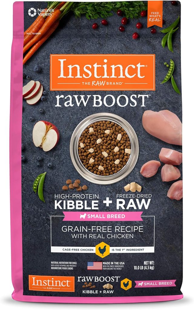 Instinct Raw Boost Grain-Free Recipe with Real Duck for Small Breed Dogs Dry Dog Food