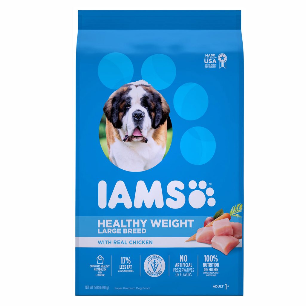 Iams Adult Healthy Weight Large Breed Dry Dog Food