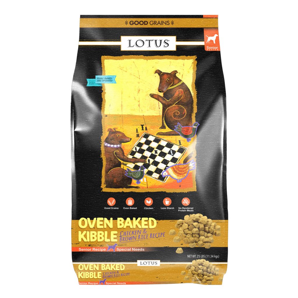 Lotus Oven Baked Regular Bites Chicken Recipe Senior Dry Dog Food
